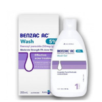 Benzac AC 5%温和控油去痘洁面液 200ml