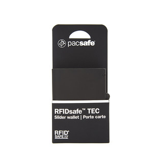 pacsafe商务休闲防盗轻薄RFID小钱夹三折短款口袋钱包钛合金钱夹