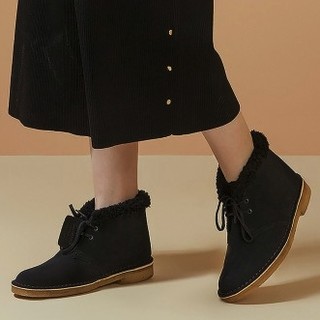 反季特卖：Clarks 其乐 261185994 女士加绒沙漠靴