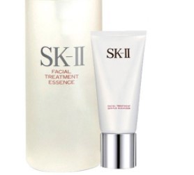 SK-II 洁面保湿基础护肤（洁面霜120g+神仙水330ml）