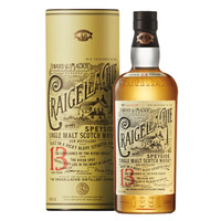 亲子会员、周三购食惠：Craigellachie 克莱嘉赫 13年斯佩塞单一麦芽苏格兰威士忌 46%vol 1000ml