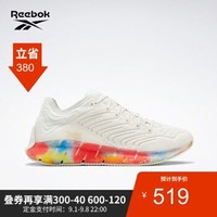 Reebok运动健身 ZIG KINETICA R1SE周震南男子跑步鞋IG277 FW5277_白色/红色