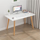 PULATA 电脑桌台式家用现代简约办公书桌 实木腿北欧笔记本学习桌子1米 暖白色 911201 *3件