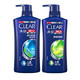 CLEAR 清扬 男士去屑洗发露 清爽控油型 750ml*2瓶