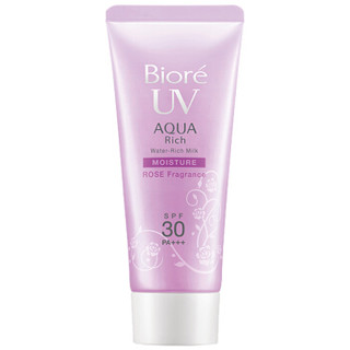 Biore 碧柔 水活防晒柔润凝蜜（玫瑰凝蜜）SPF30+PA+++  60g *3件