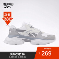 Reebok锐步 运动经典 ROYAL BRIDGE 3 SYN男女低帮休闲鞋FX9052 FX9051_灰色 41