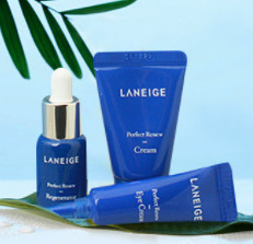 LANEIGE 兰芝 致美紧颜系列 致美水乳套盒 致美保湿水120ml+致美保湿乳100ml+致美精华7ml+致美眼霜3ml+致美面霜10ml