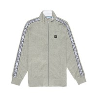 Calvin Klein拉链运动休闲夹克男式外套 L国际版偏大一码 灰色