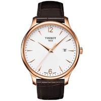 TISSOT 天梭 俊雅系列 男士石英手表 T063.610.36.037.00