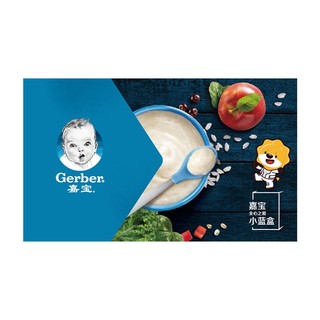 Gerber 嘉宝 米粉 国产版 1段 原味 250g*2罐+钙铁锌 250g 礼盒装