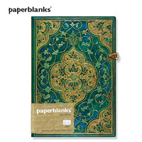 paperblanks 绿松石编年史系列 古典森林绿色系 精装复古笔记本 *2件