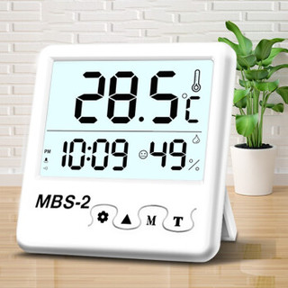 尚格兰 电子温度计温湿度计 高精度室内家用数显湿度计测温度表（背光款） *23件
