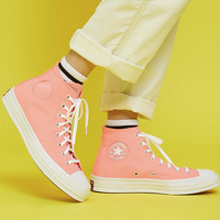 CONVERSE 匡威 Chuck 70 167677C 高帮帆布鞋 粉红 38