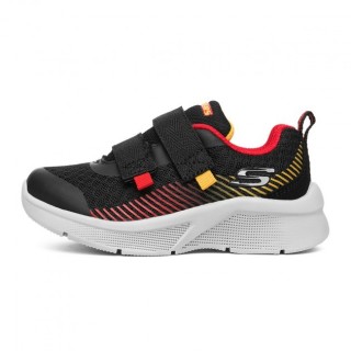 SKECHERS 斯凯奇 BOYS系列 男童休闲运动鞋 97537N 黑色/红色