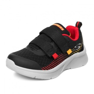 SKECHERS 斯凯奇 BOYS系列 男童休闲运动鞋 97537N 黑色/红色