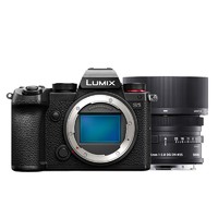 Panasonic 松下 LUMIX S5 全画幅 微单相机 黑色 45mm F2.8 DG DN 变焦镜头 单头套机