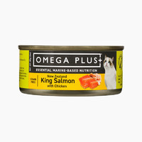 Omega Plus 奥鲑冠  帝王鲑鸡肉无谷猫主食罐 85g*6罐