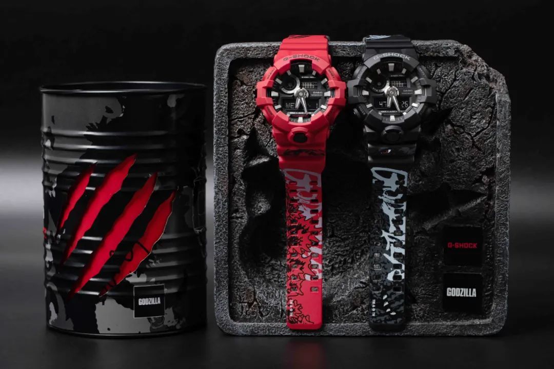 巨兽来袭！G-SHOCK x 哥斯拉联名款，这一波怎么样？