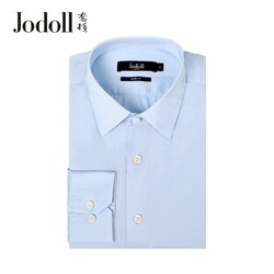 JODOLL 乔顿 J071C23603 男士纯色衬衫