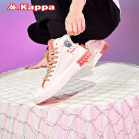 历史低价：Kappa 卡帕 航海王联名 KPCBGVS54C 高帮串标帆布板鞋