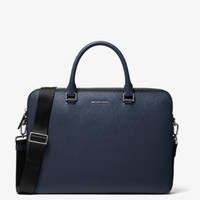 MICHAEL KORS 迈克·科尔斯 Harrison Slim Saffiano Leather 公文包