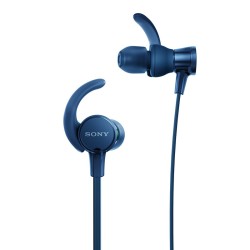 SONY 索尼 MDR-XB510AS 入耳式挂耳式有线耳机 蓝色 3.5mm