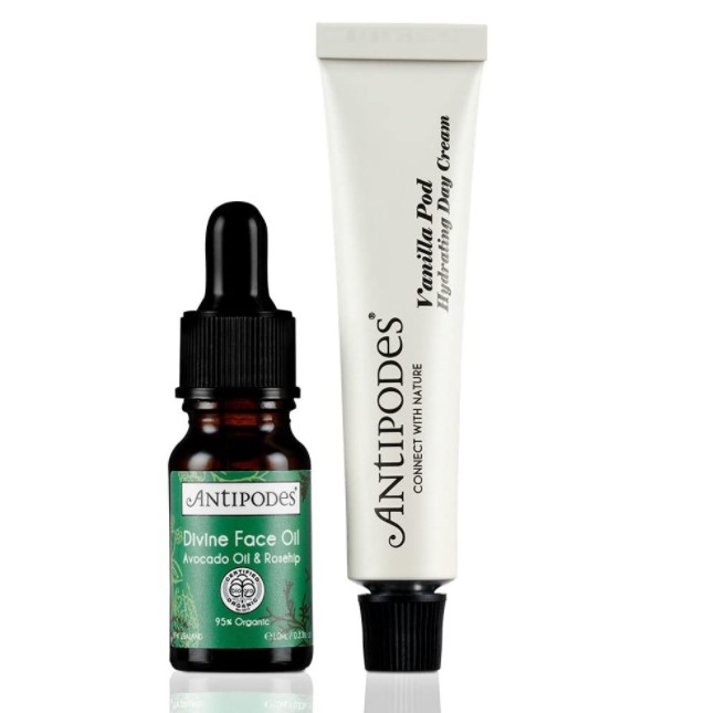 ANTIPODES 水润护肤迷你套装 (精华油10ml+日霜15ml)