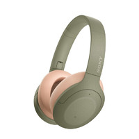 SONY 索尼 WH-H910N 耳罩式头戴式无线蓝牙降噪耳机 灰绿色