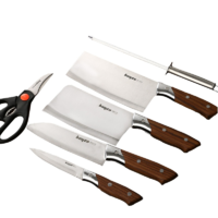 拜格(Bayco)六件套刀具厨房全套家用不锈钢水果刀