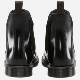 Dr.Martens 马汀博士 女士皮革平底切尔西靴 黑色UK6