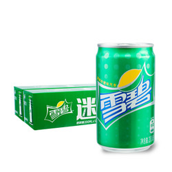 Coca Cola 雪碧 Sprite 柠檬味 汽水 200ml*24罐