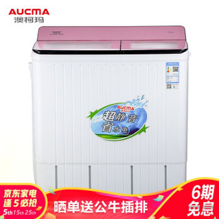 澳柯玛（AUCMA）10公斤大容量双缸洗衣机 XPB100-3158S
