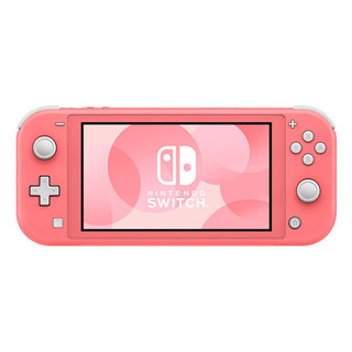 Nintendo 任天堂 海外版 Switch Lite 游戏主机 珊瑚粉色 日版