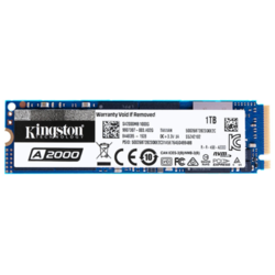 Kingston 金士顿 A2000 NVMe M.2 固态硬盘 1TB（PCI-E3.0）