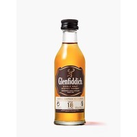 99美酒节：格兰菲迪 18年单一麦芽苏格兰威士忌 50ml