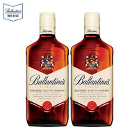 99美酒节：Ballantine's 百龄坛 特醇威士忌 500ml*2