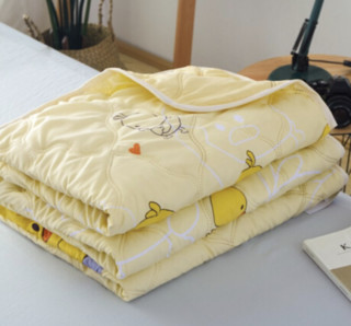 Bejirog 北极绒 印花羽丝绒水洗棉空调被150*200cm
