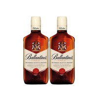 百亿补贴、99美酒节：Ballantine‘s 百龄坛 特醇苏格兰威士忌 500ml 双瓶装