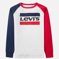 Levi's 李维斯 儿童经典长袖T恤百搭款