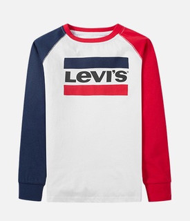 Levi's 李维斯 儿童经典长袖T恤百搭款