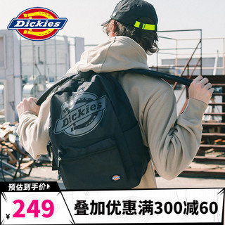 Dickies印花Logo校园学生双肩包男女情侣背包大容量书包