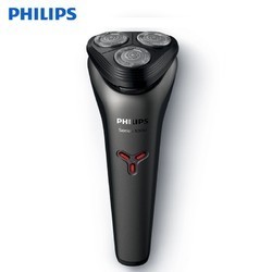 飞利浦（Philips） 电动剃须刀 旋转式三刀头充电式男士刮胡刀 S1203干湿双剃全身水洗 15分钟闪充情人节礼物