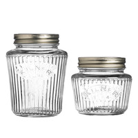 【直营】英国Kilner密封罐玻璃瓶储物罐食品蜂蜜酵素罐子复古系列