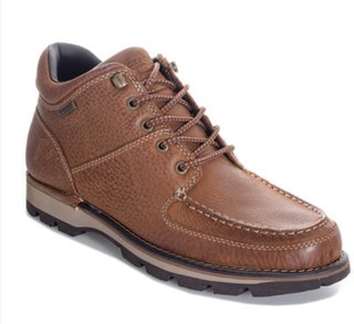 ecco 爱步 男士皮革高帮系带复古休闲靴 Cocoa Brown Artisan Lace EU39