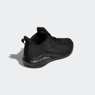 adidas 阿迪达斯 Alpha Bounce+ 男士跑鞋 EG1391 黑武士