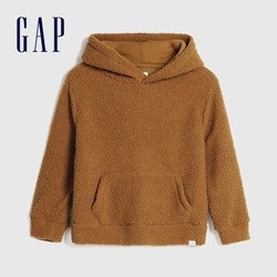 Gap 盖璞 男童仿羊羔绒卫衣