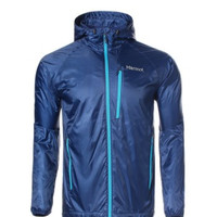 Marmot 土拨鼠 Ether DriClime Hoody 男士运动夹克 V52435-2975 北极蓝