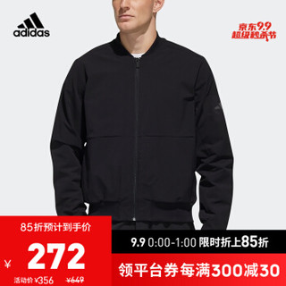 阿迪达斯官网 adidas AI JKT BOMB  WA男装运动型格夹克外套FM9415 黑色 M