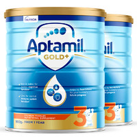 Aptamil 爱他美 金装 婴儿奶粉 3段 900g 2罐装 *2件