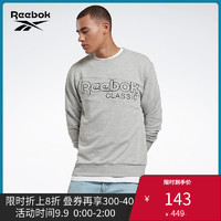 Reebok锐步官方运动 男子 复古休闲 长袖套头圆领卫衣EE2407